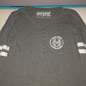 a PINK grey night shirt
